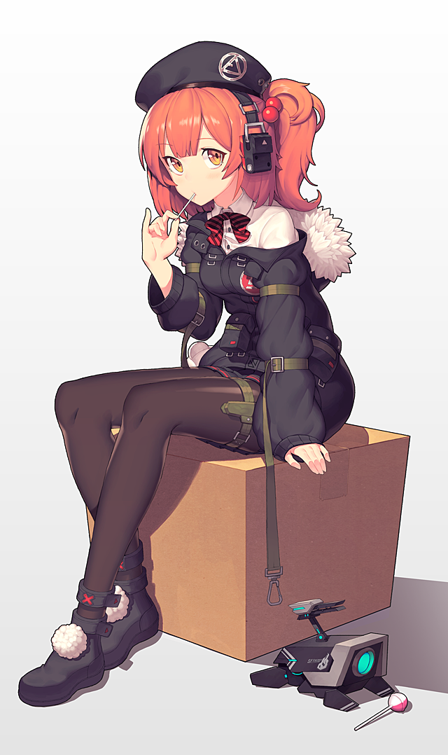 插画欣赏 mp7:想吃我的糖吗?不过我先声明,这可是酸的哦……超酸的哦!