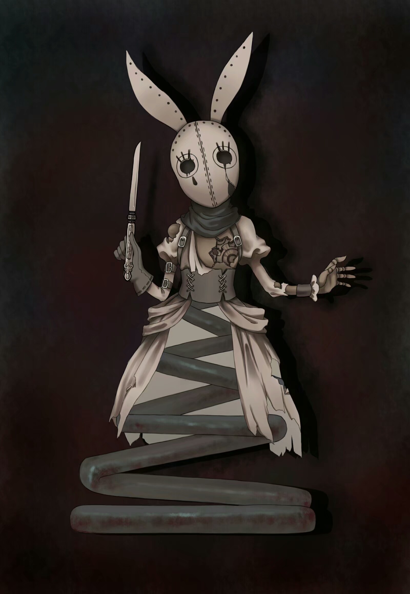 第五人格监管者设计小兔子蹦蹦蹦(°з°)