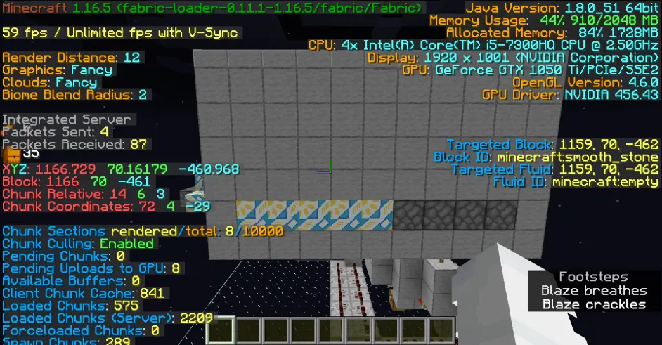 Minecraft Java版1 14 1 16 建筑 生电原版超多fabric Mods推荐 哔哩哔哩