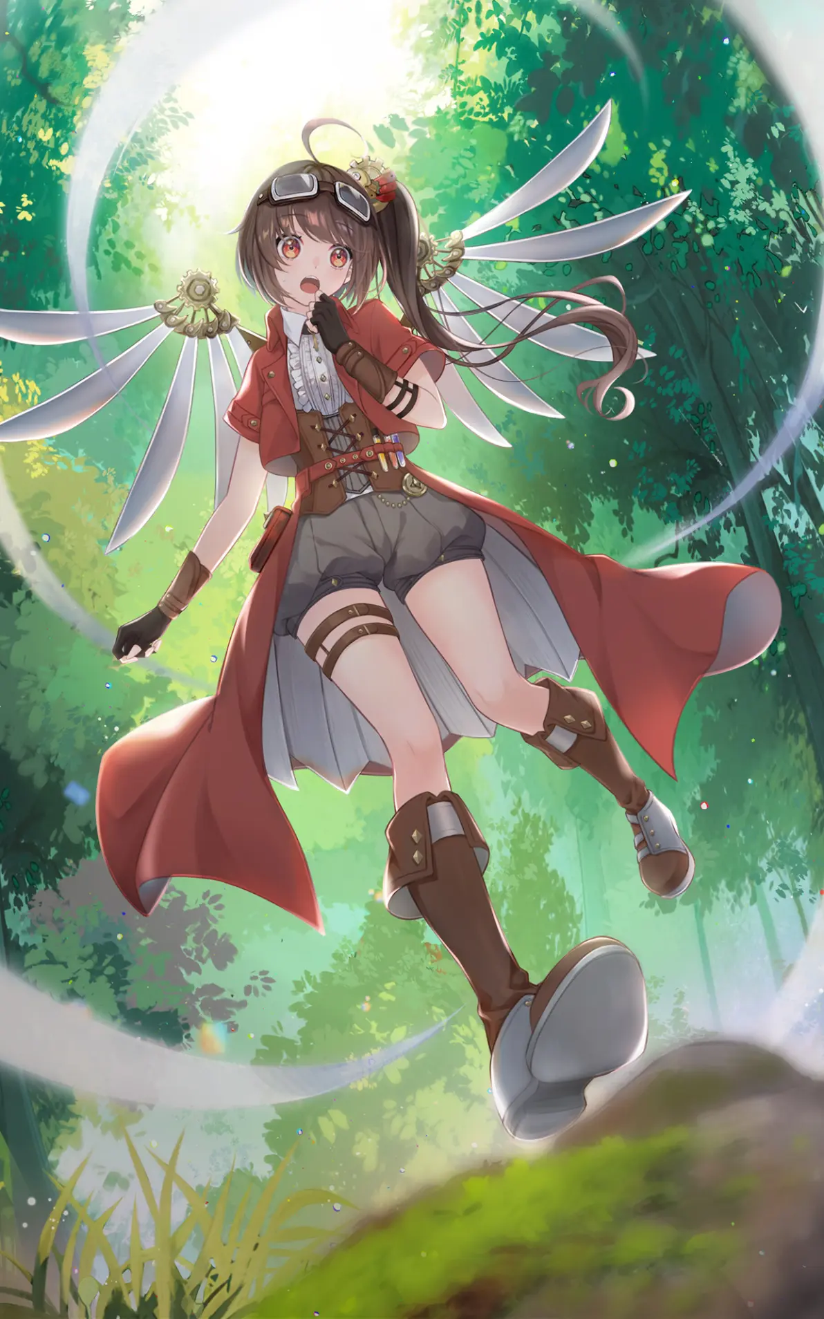 泠鸢yousa十周年装扮表情无损放大,动态壁纸,头图,加载动画