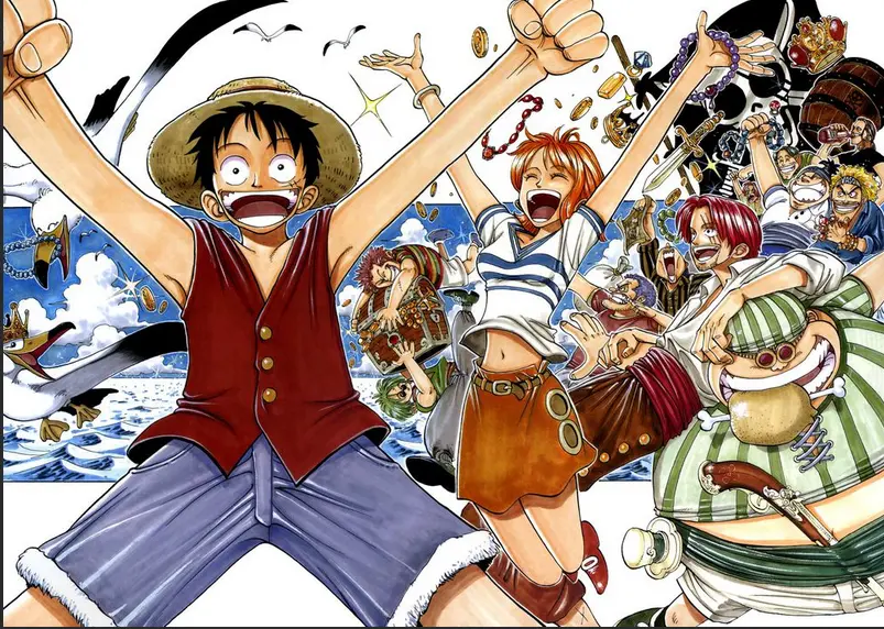 One Piece 中有趣的卷头彩页 第一期 哔哩哔哩