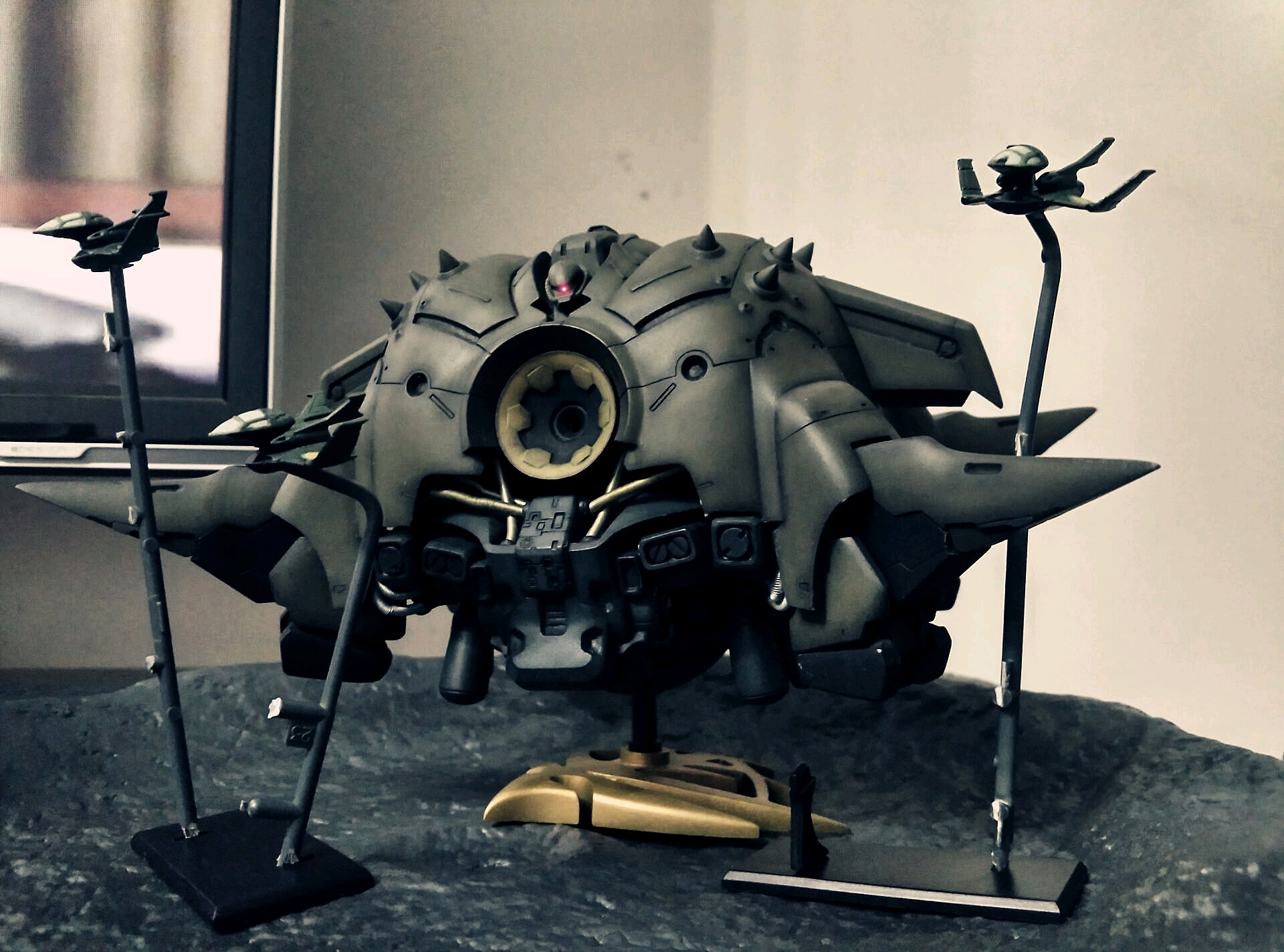 高达08ms 阿普萨拉斯ii gk1/330高达模型制作