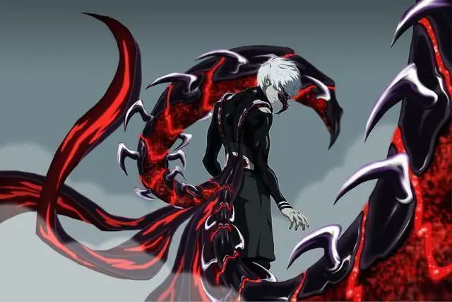 东京喰种 金木研的赫子数量出现的有多有少 两根赫子打旧多 哔哩哔哩