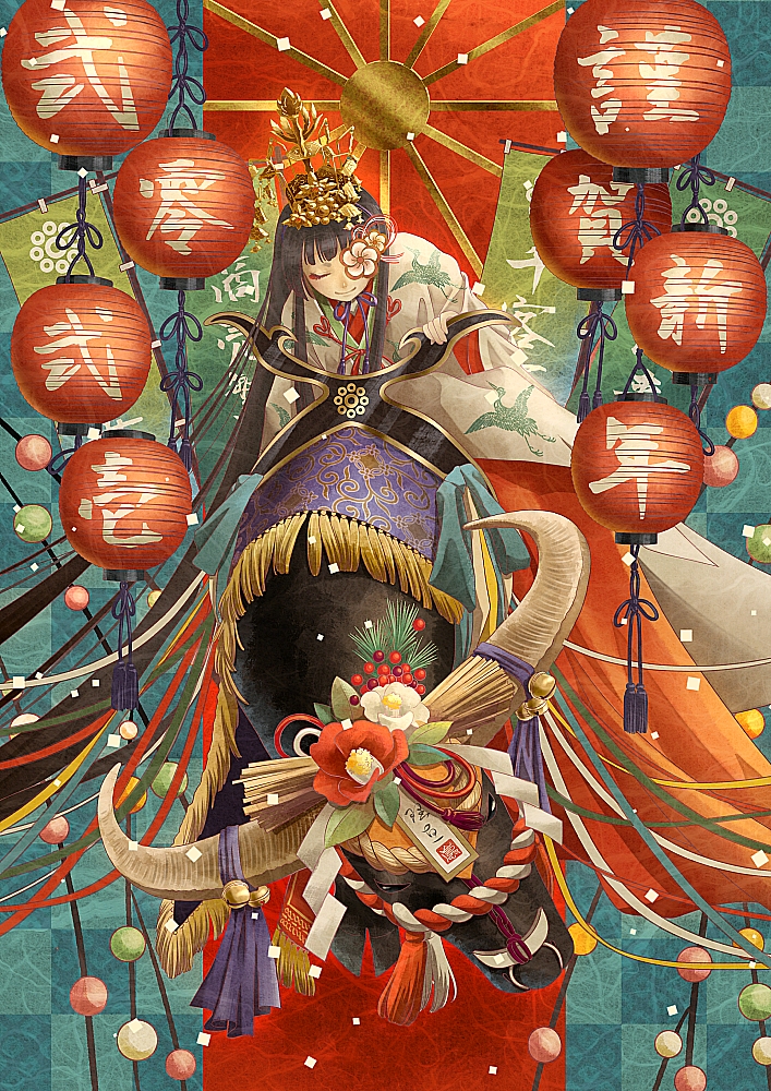 感动之余不禁赞叹太美了和风少女插画特辑20210220