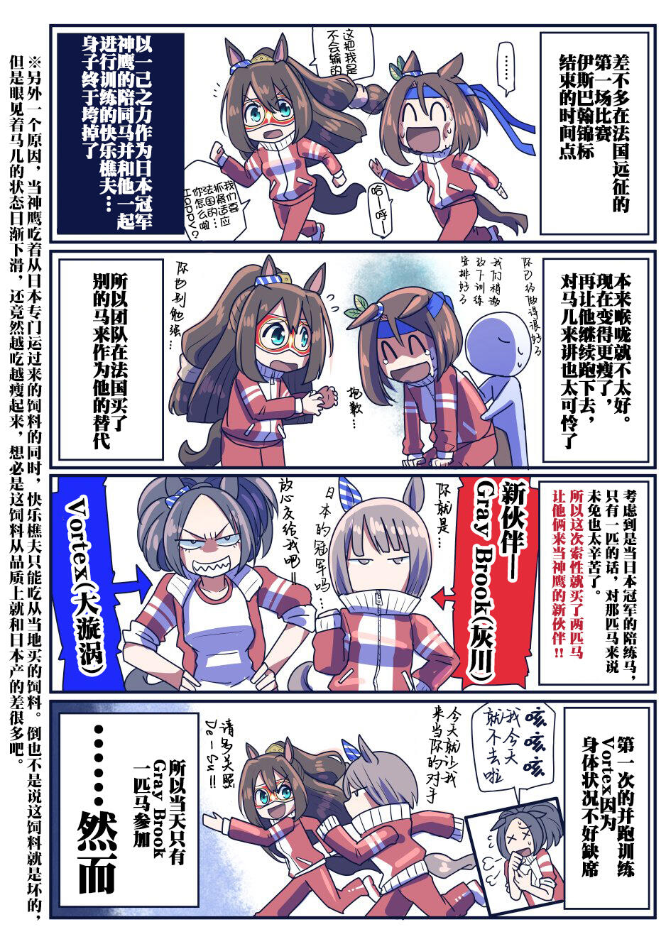 【赛马娘】神鹰相关冷知识 EP137【Doomqiuqiu汉化】 - 哔哩哔哩
