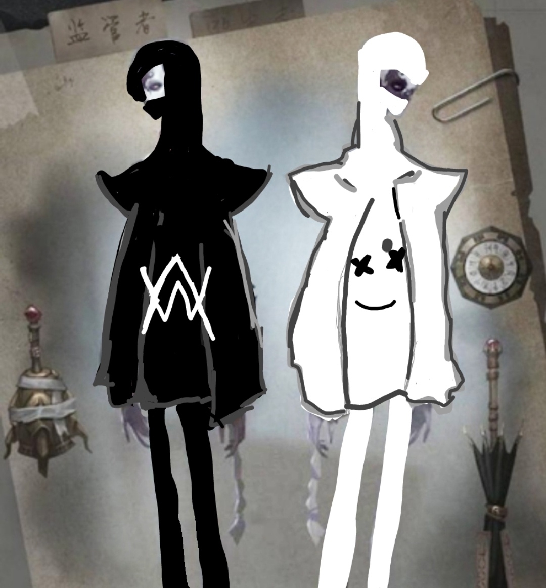 (『) 以上是棉花糖and艾伦.沃克 画风潦草,请别介意.