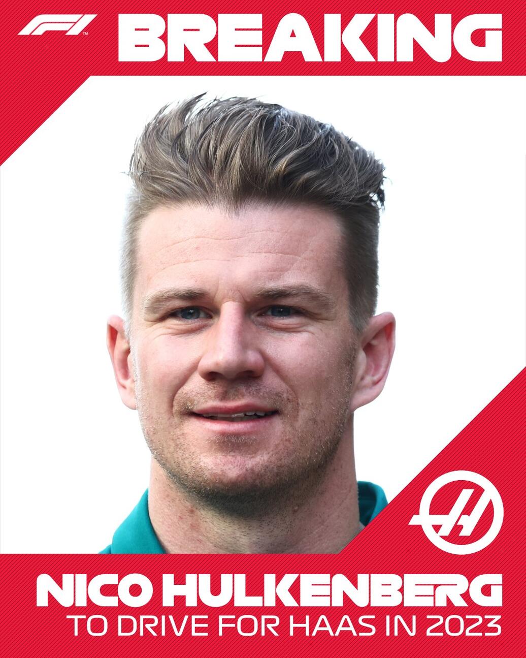 Nico Hulkenberg Will Team Up With Kevin Magnussen At Haas F1 Tea - 哔哩哔哩