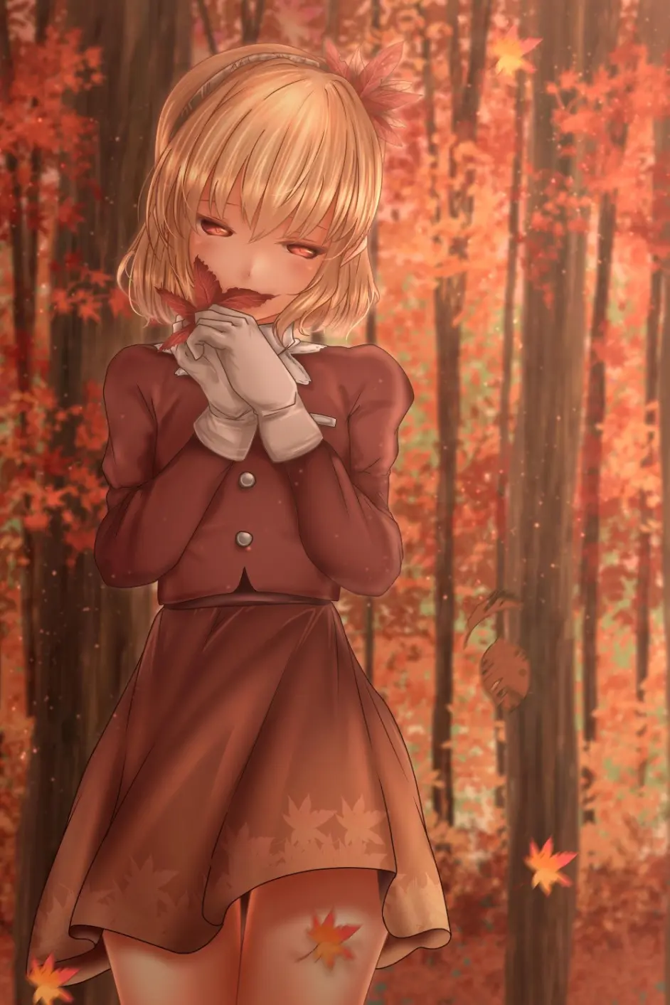 东方短文向 满山天狗的漫山红叶 哔哩哔哩