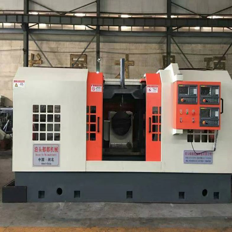 蝶阀专用双头镗削数控机床