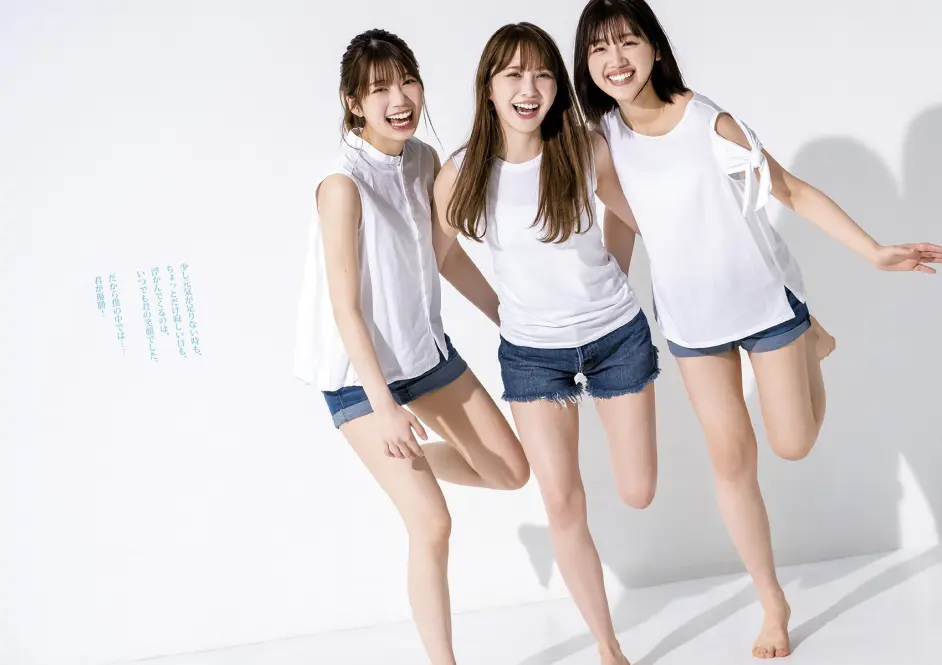 Yj 21 No 26 日向坂46 加藤史帆 佐々木美玲 高本彩花 濱岸ひより 上村ひなの 哔哩哔哩