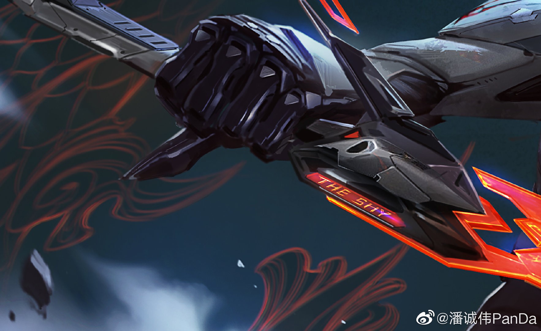 源计划阿卡丽新原画ig冠军皮肤画师自制贺图赞美theshy