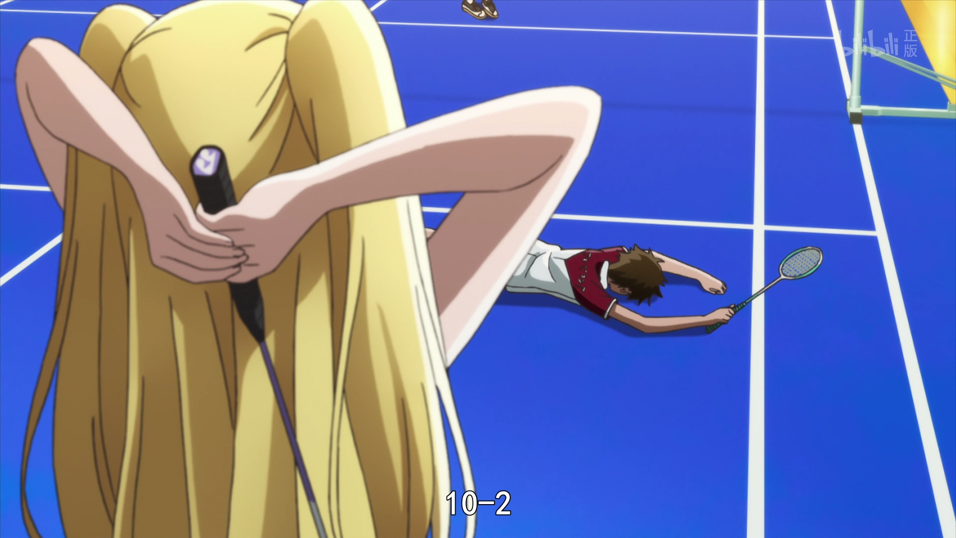 《轻羽飞扬》中天才的柯妮,真能以一敌二翻盘赢下羽毛球双人打吗?