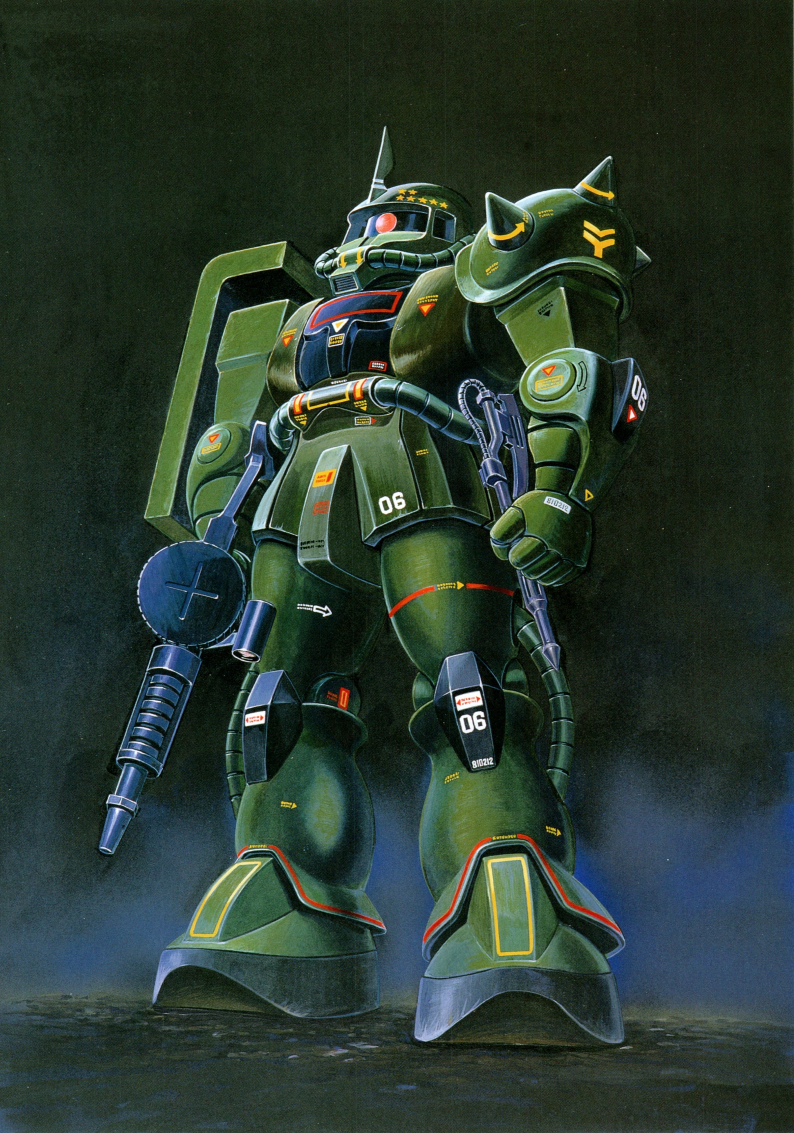 【狼牙测评】食玩fw sp 真实配色高达&扎古ii 日本大阪文化山会场