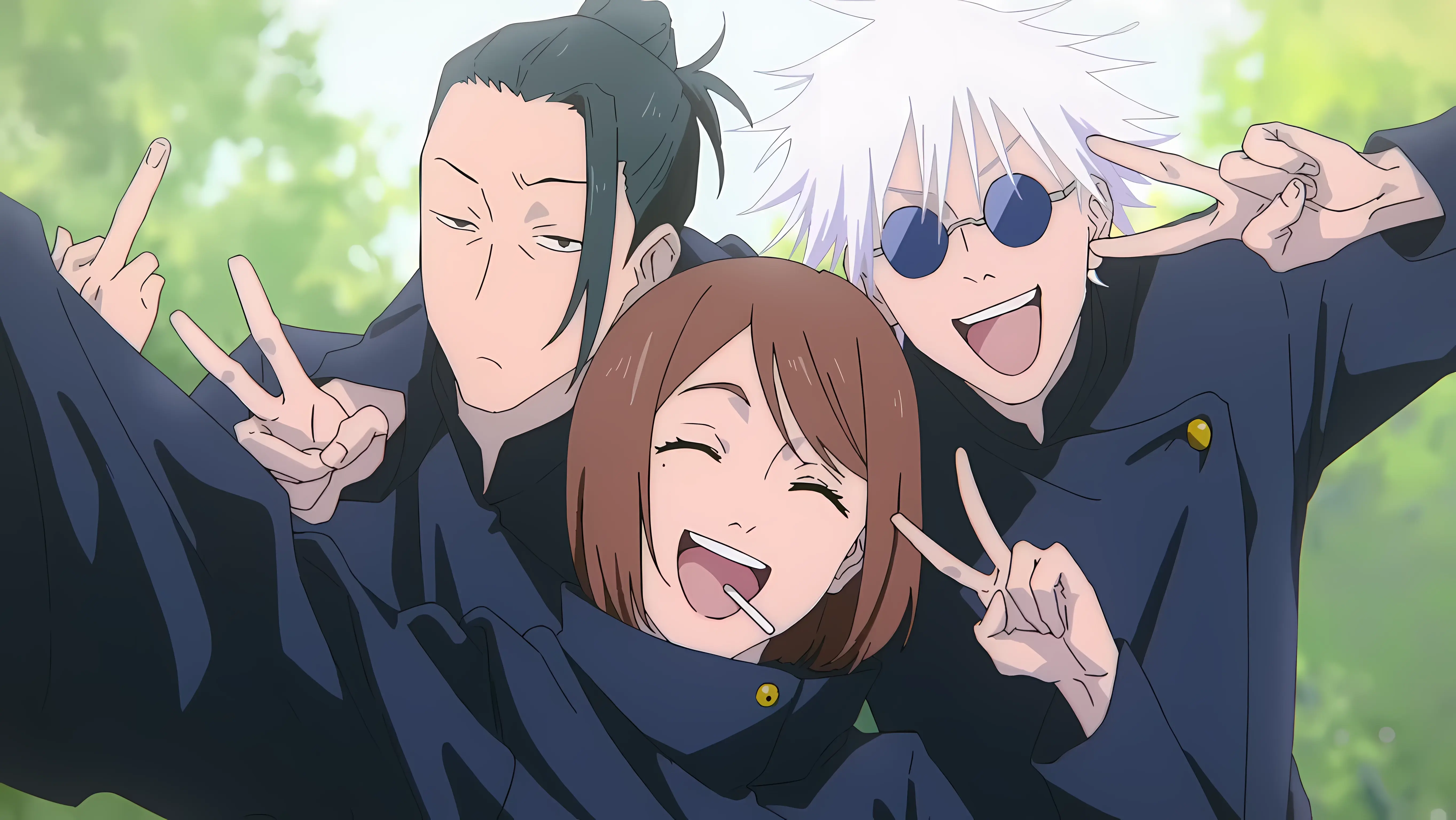 咒术回战|高清壁纸|高清头像|夏油杰|五条悟|家入硝子