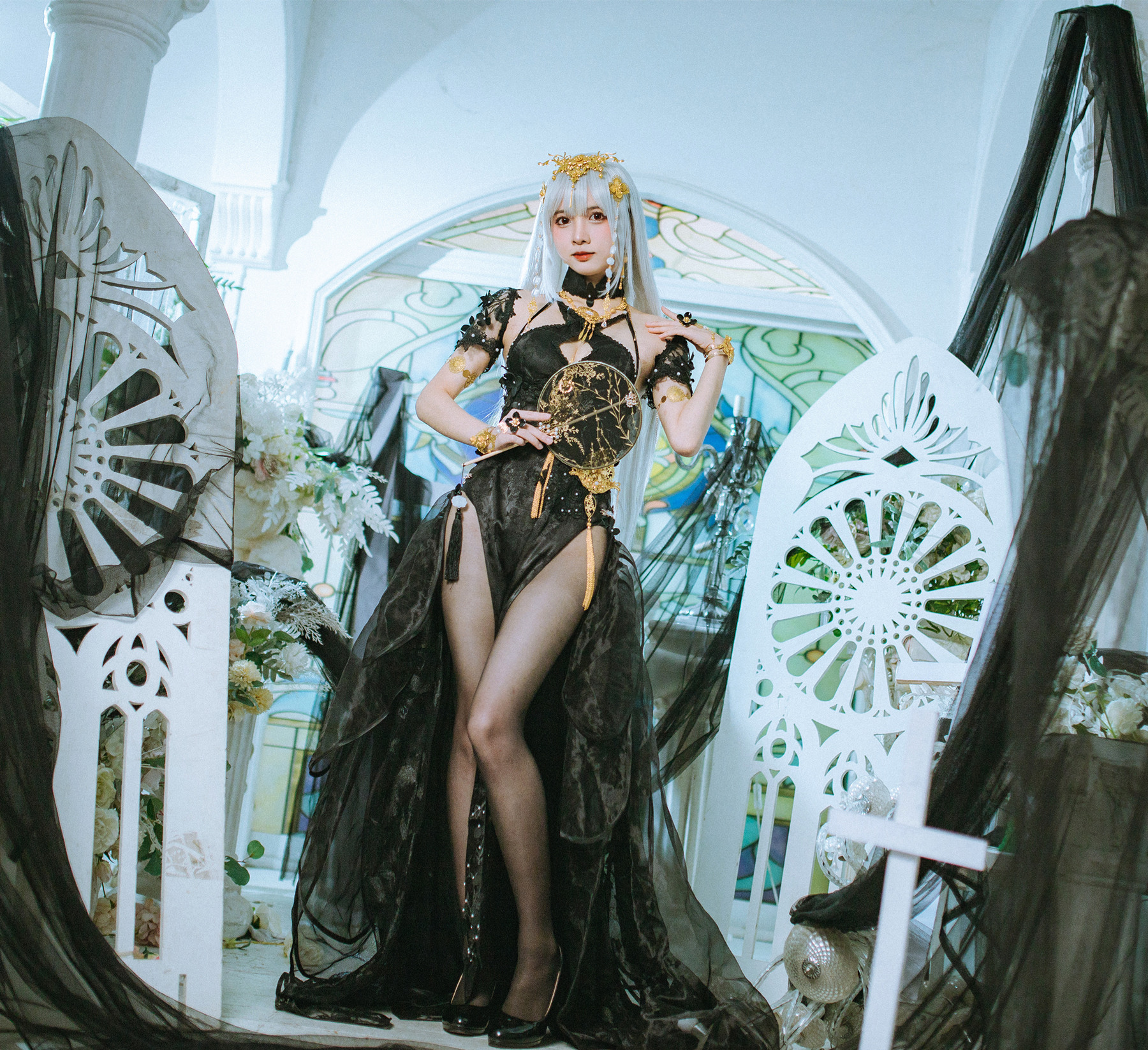 挽希碧蓝航线埃姆登cosplay2