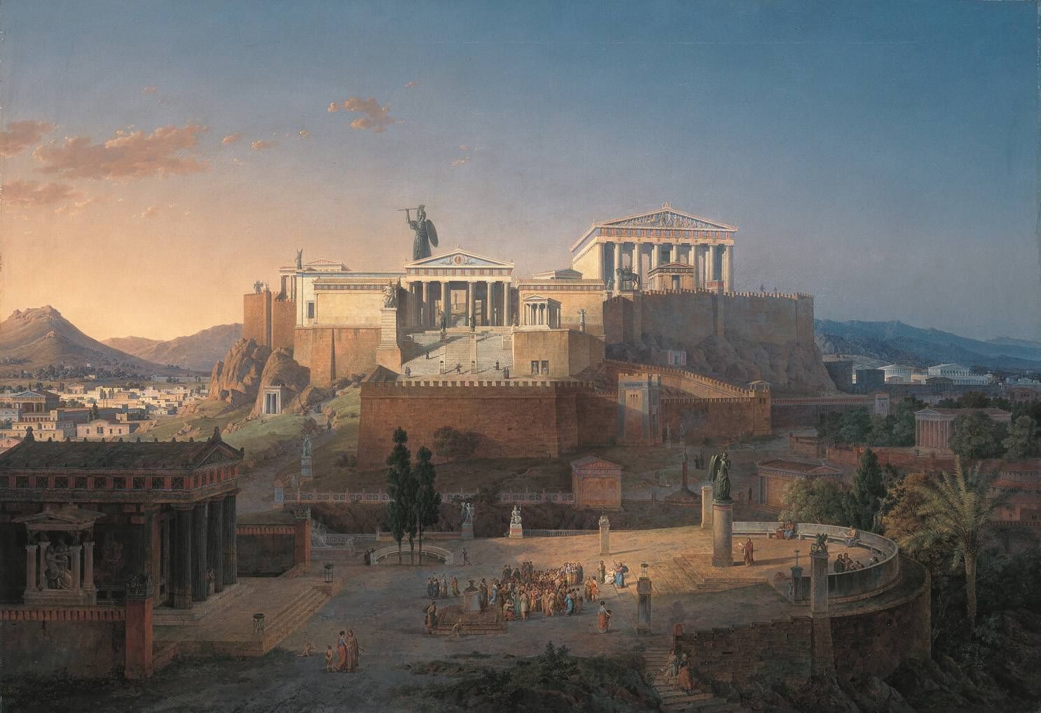 希腊城邦底比斯图片