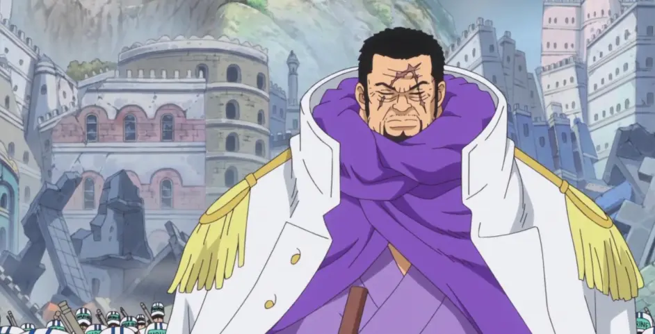 新派海军大将 敢与赤犬对着干 藤虎在海军中是什么样的立场 哔哩哔哩