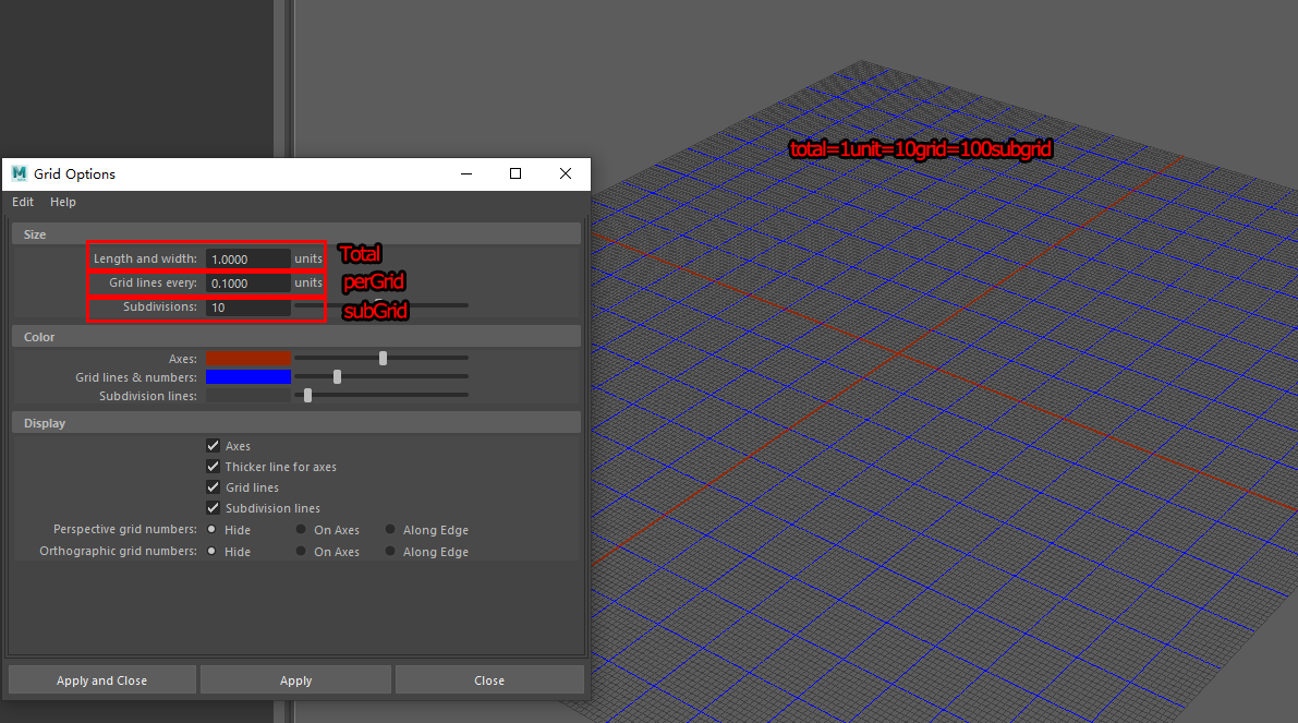 Maya Grid/Units(单位)调整方法 哔哩哔哩