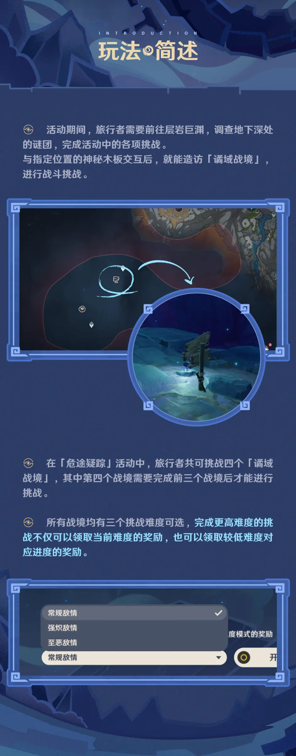 《原神》危途疑踪玩法官方说明 （危途疑踪奖励是限时任务吗 ）  第2张