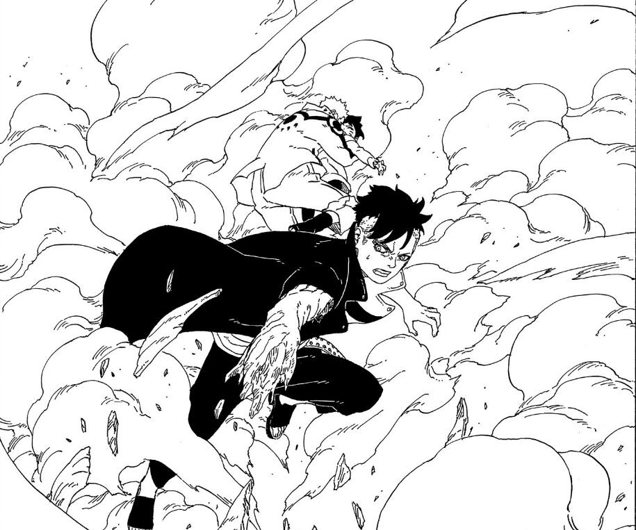 火影博人传漫画32话:鸣人从未被削弱!迪鲁达摧