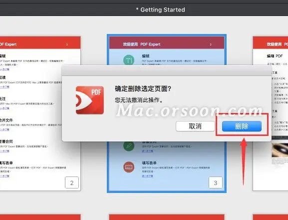 Pdf Expert使用教程 如何在mac中删除pdf文件中的指定页面 哔哩哔哩