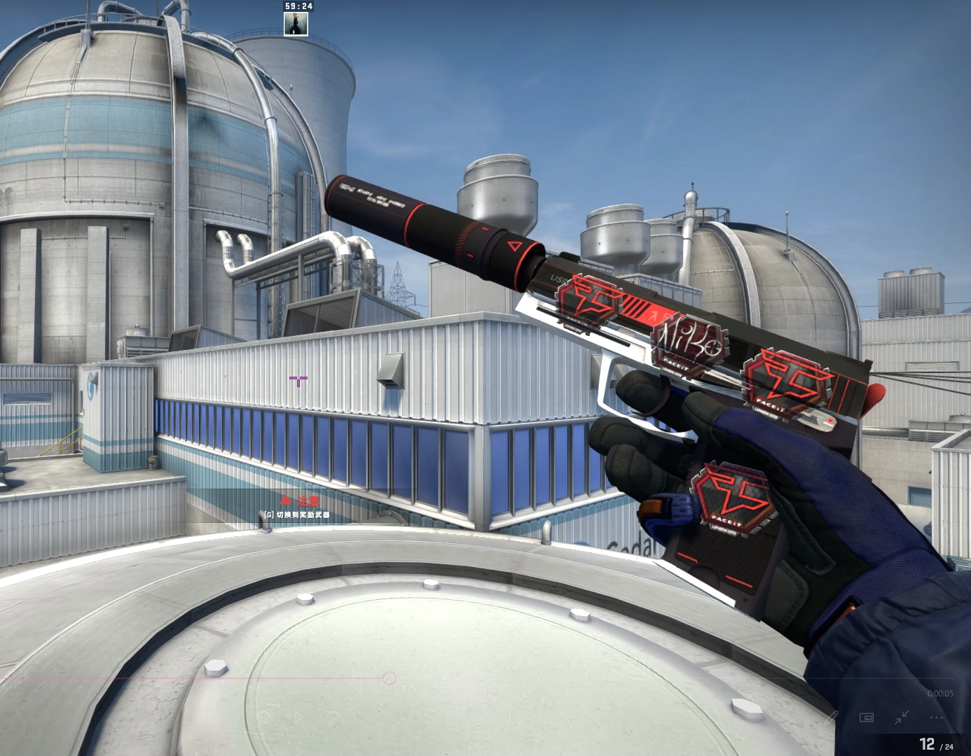 csgo枪械潮流01打造几款色调鲜明的消音usp让ct开局因为枪好看先拿一