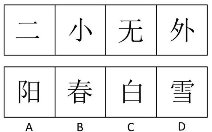 我爱学图形 汉字的6种考法 哔哩哔哩