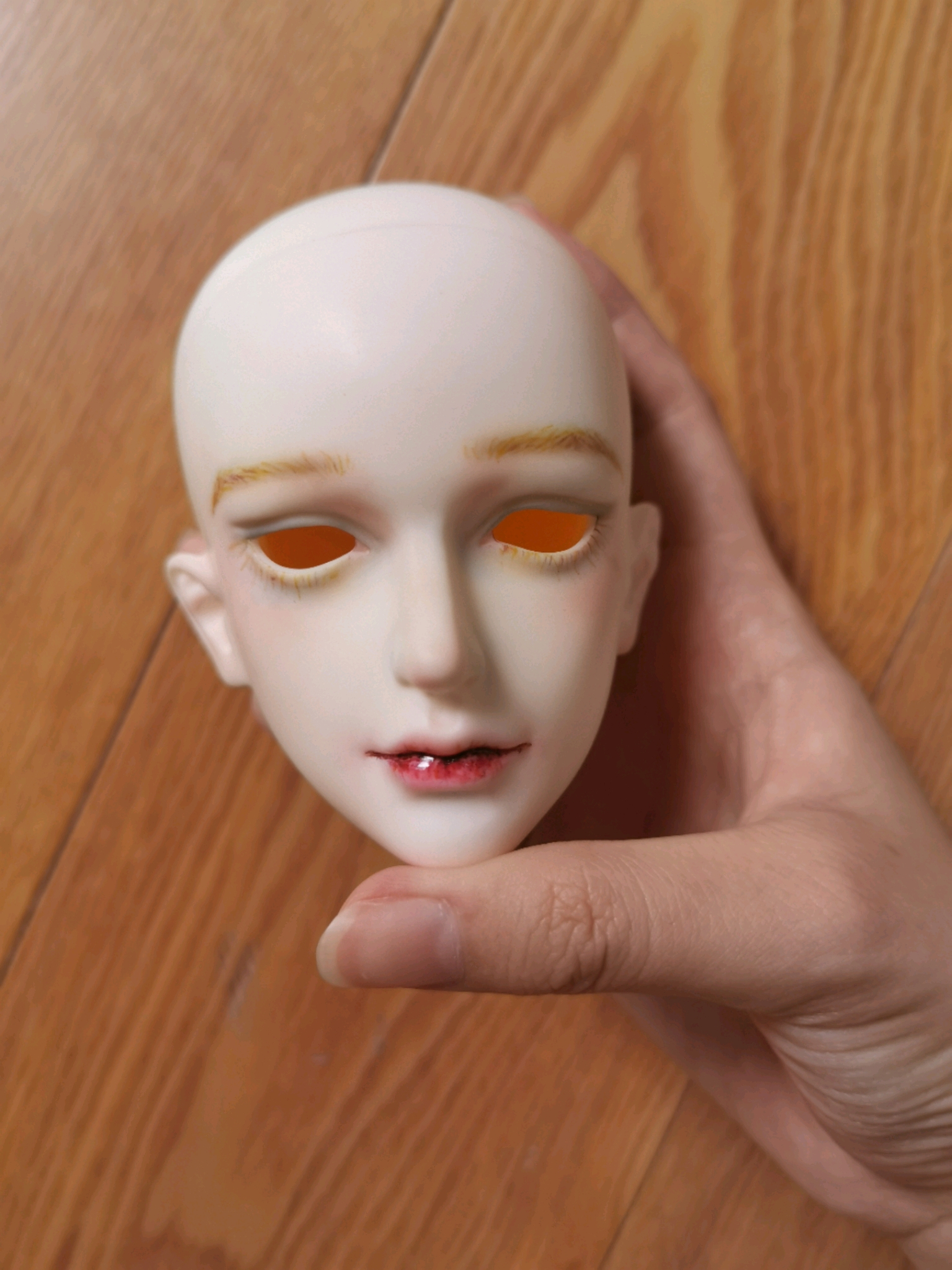 嘴上的光油真的上的好烂