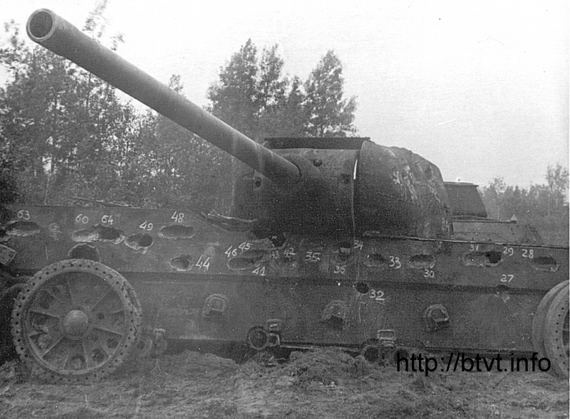 苏联对t44坦克的测试
