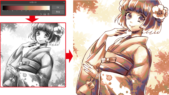 【插画技巧】一起学习能让插图看来有点不一样的「灰阶画法」!