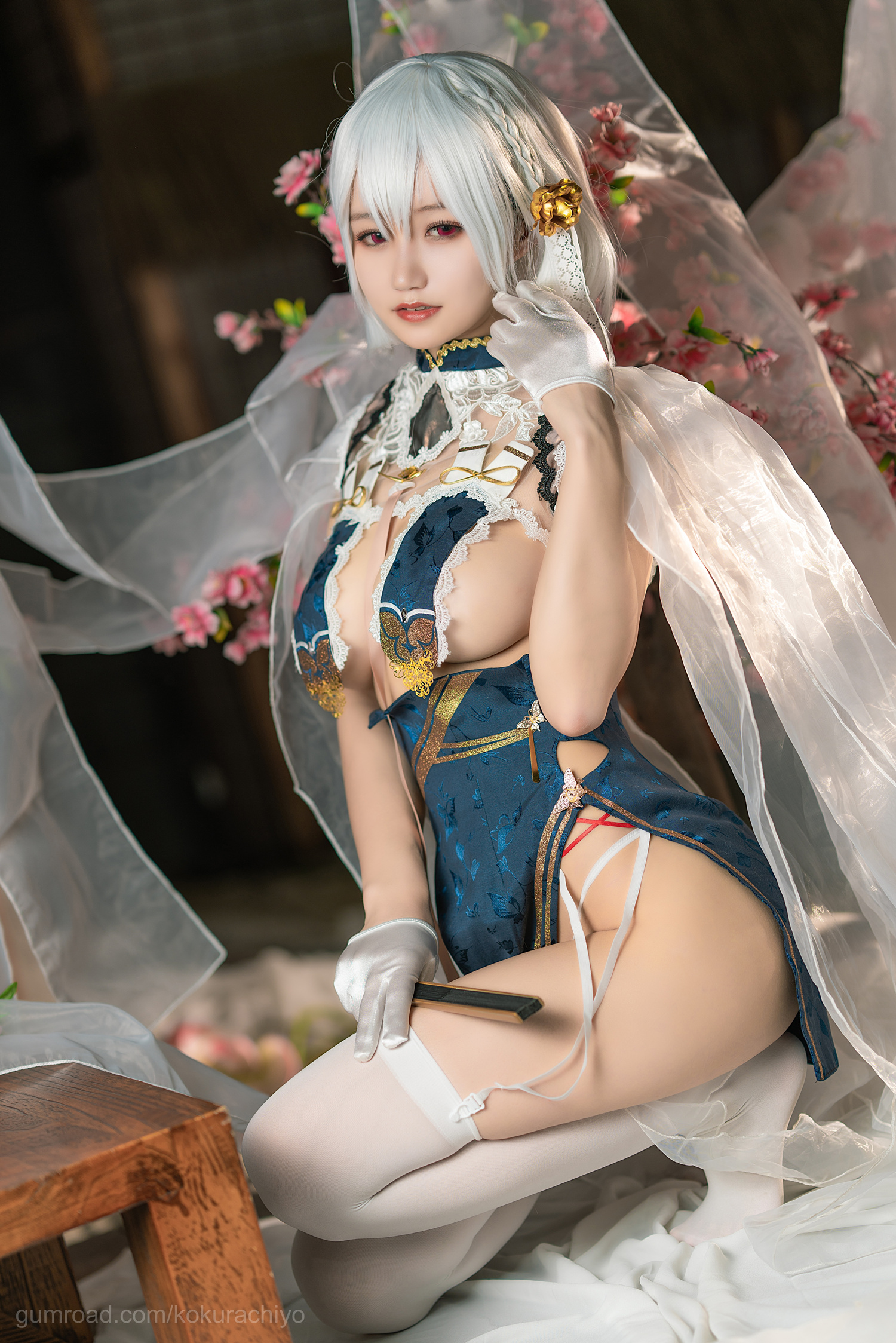 小仓千代W天狼星旗袍cosplay5