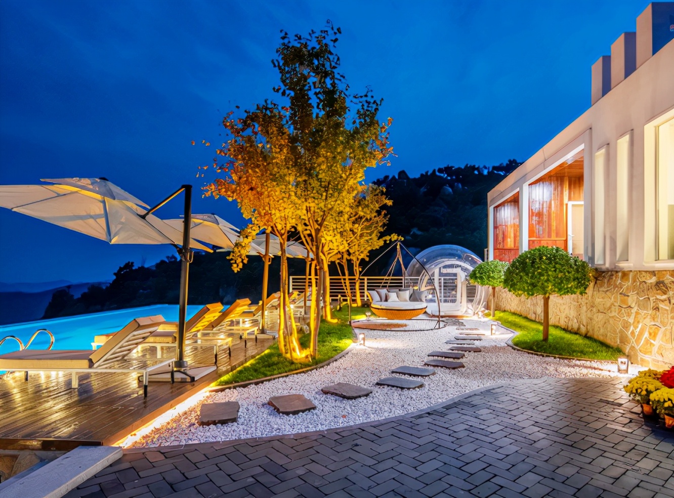 天津蓟县盘山民宿旅游住宿哪家好?盘山盘溪格调精品高端宿民宿