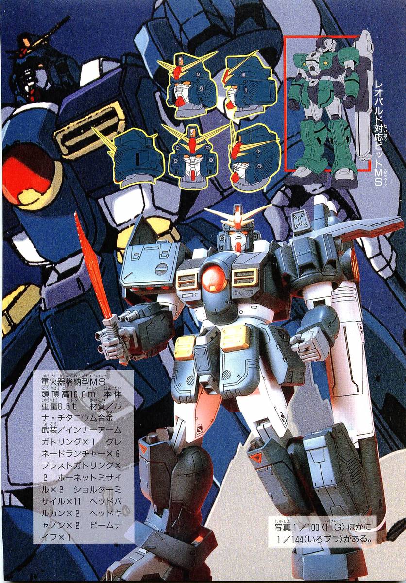 X Ms Gundam X Official Ms Catalog