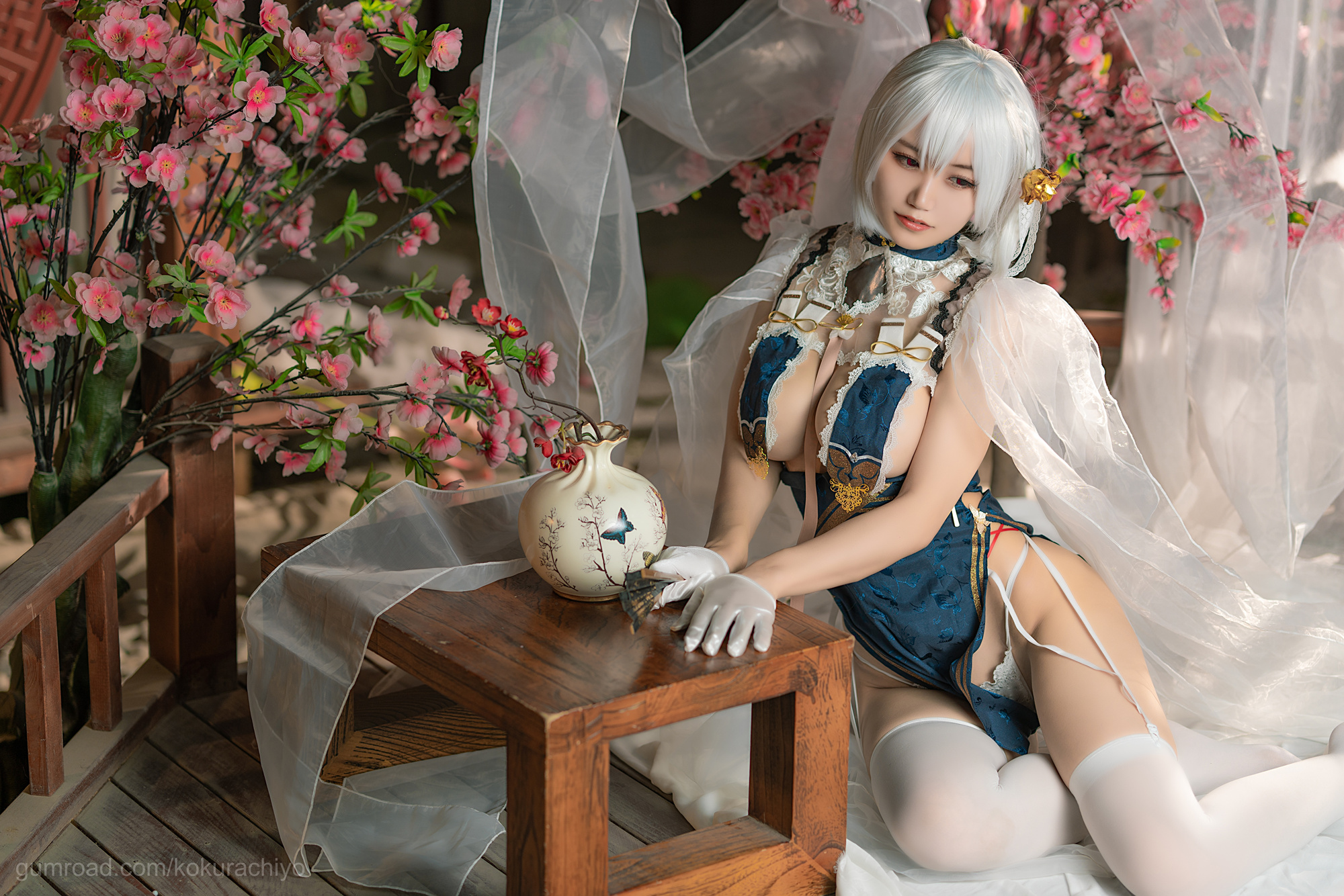 小仓千代W天狼星旗袍cosplay1