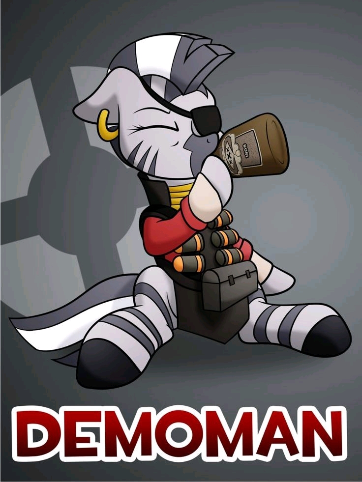 (mlp图片分享)小马宝莉×军团要塞2