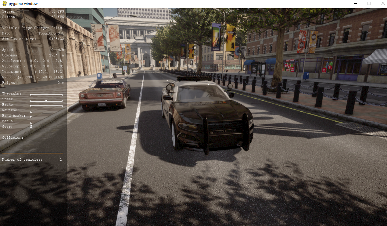 CARLA PythonAPI —— manual_control.py 哔哩哔哩