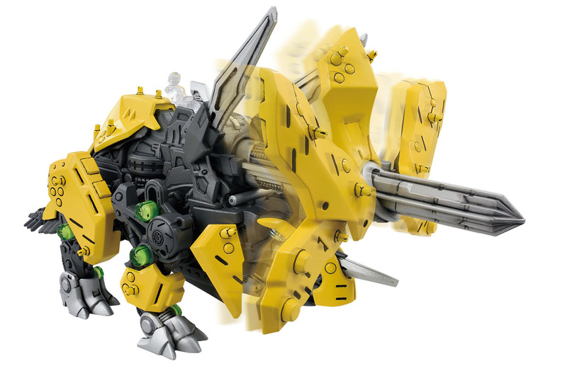 takara tomy《索斯机械兽:荒野纪》zw11 三角龙(triceratops)即将开售