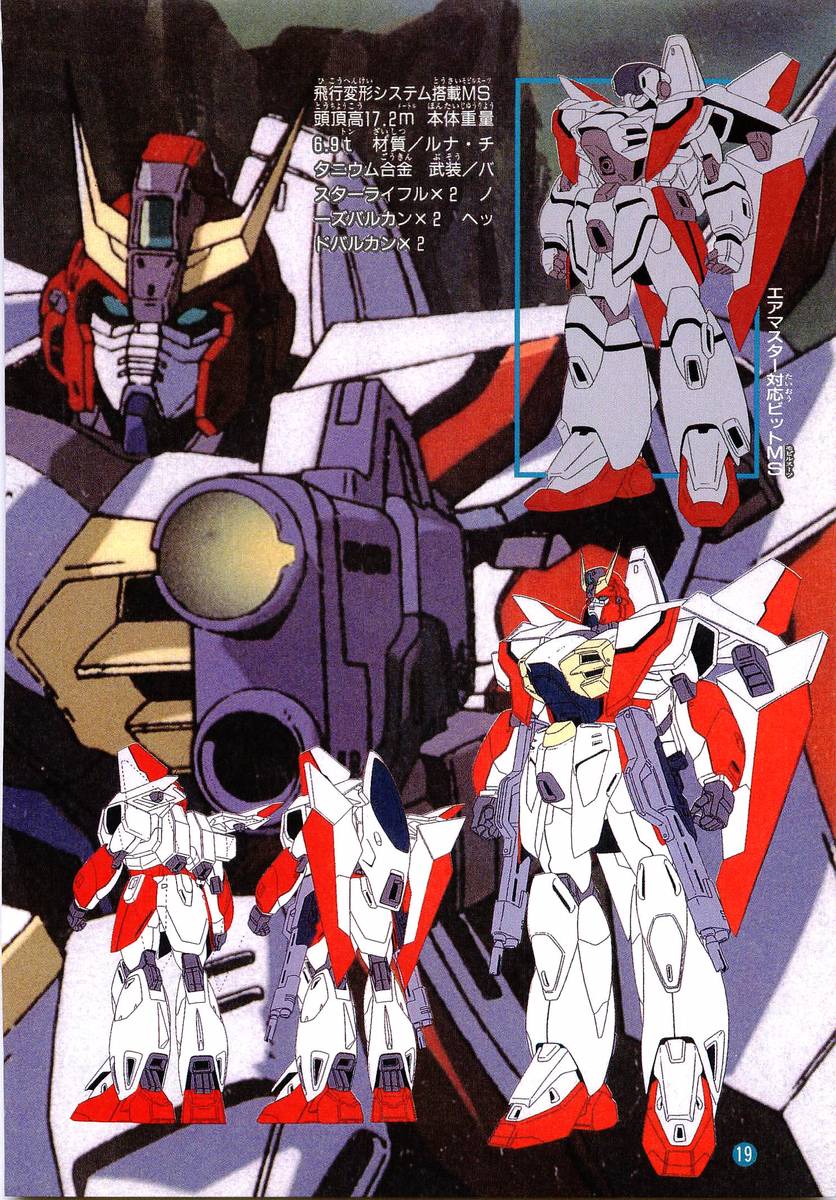 X Ms Gundam X Official Ms Catalog