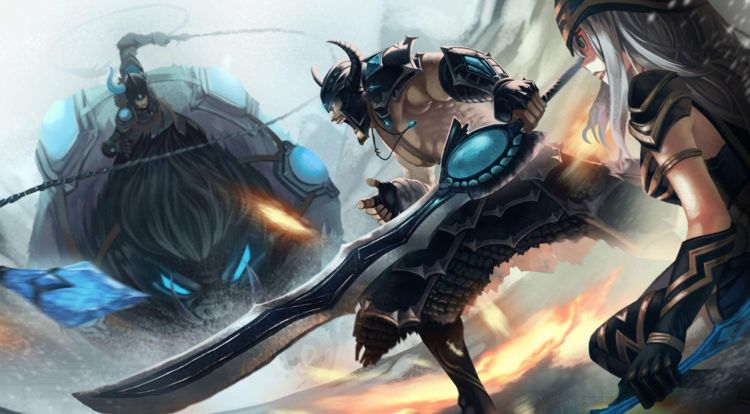 蛮王:无限火力谁都打不过我,武器:你在做梦吗?