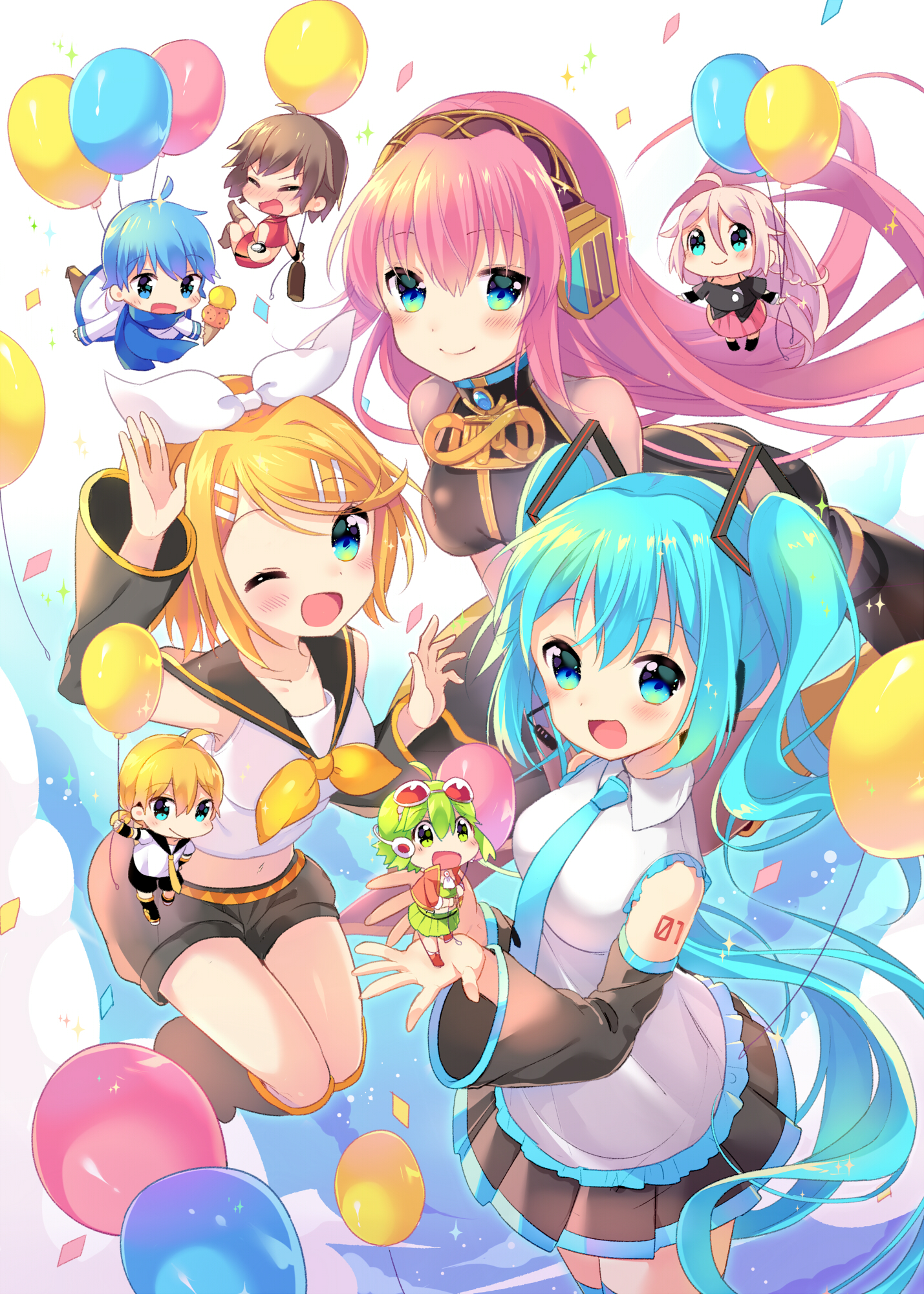 初音未来 巡音露卡 高清原图加出处