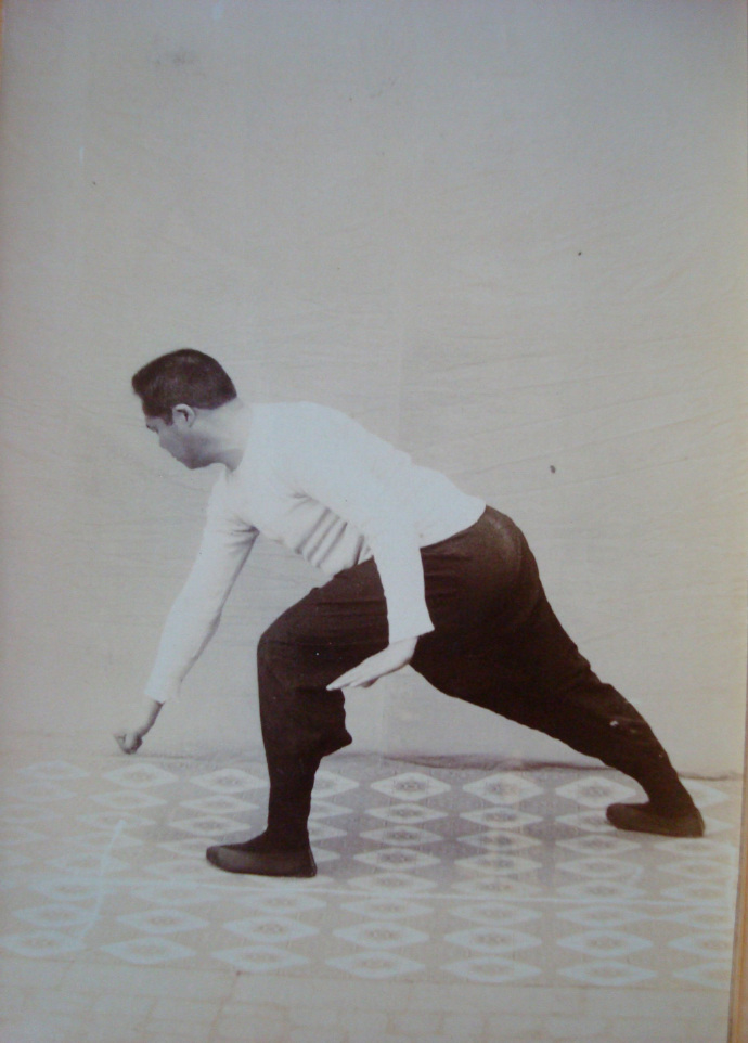 太极拳名家 杨澄甫 拳照