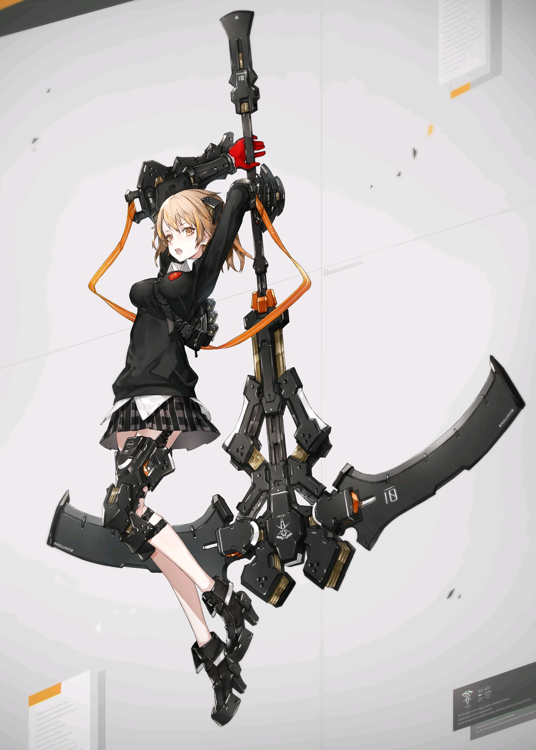 「pixiv」重兵装型女子高中生
