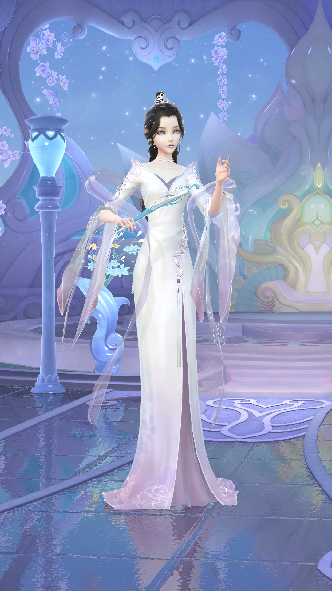 云裳羽衣-7-5章节水仙花仙妆容捏脸