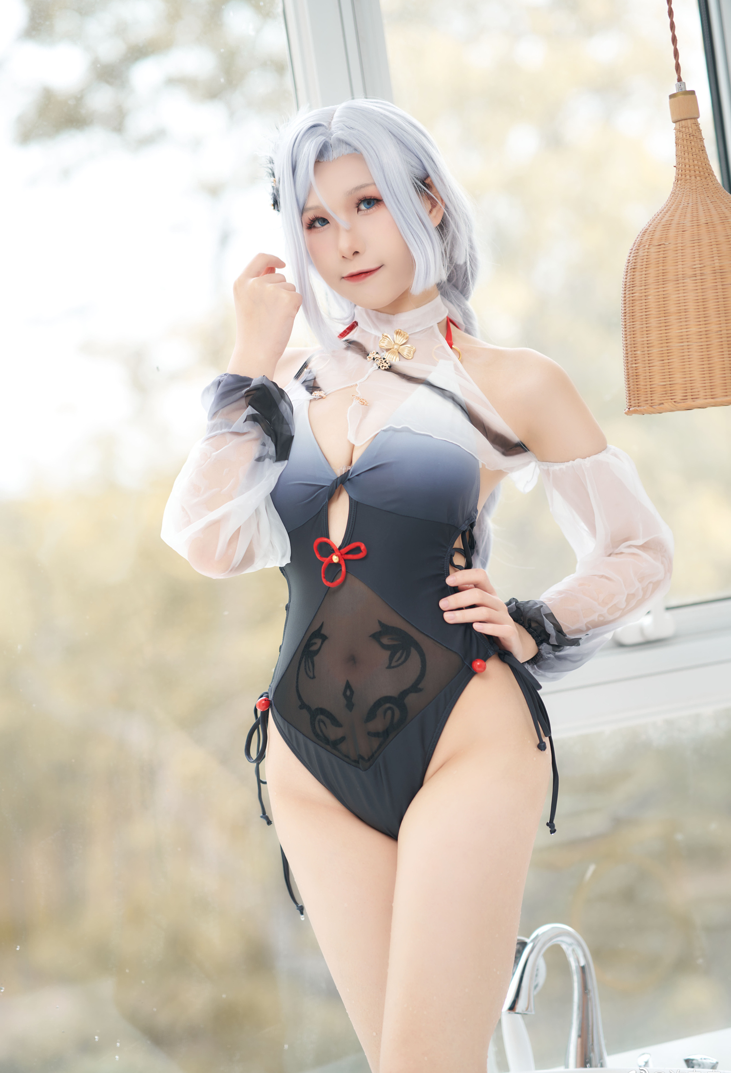 汐殃汐旮旮原神申鹤cosplay1