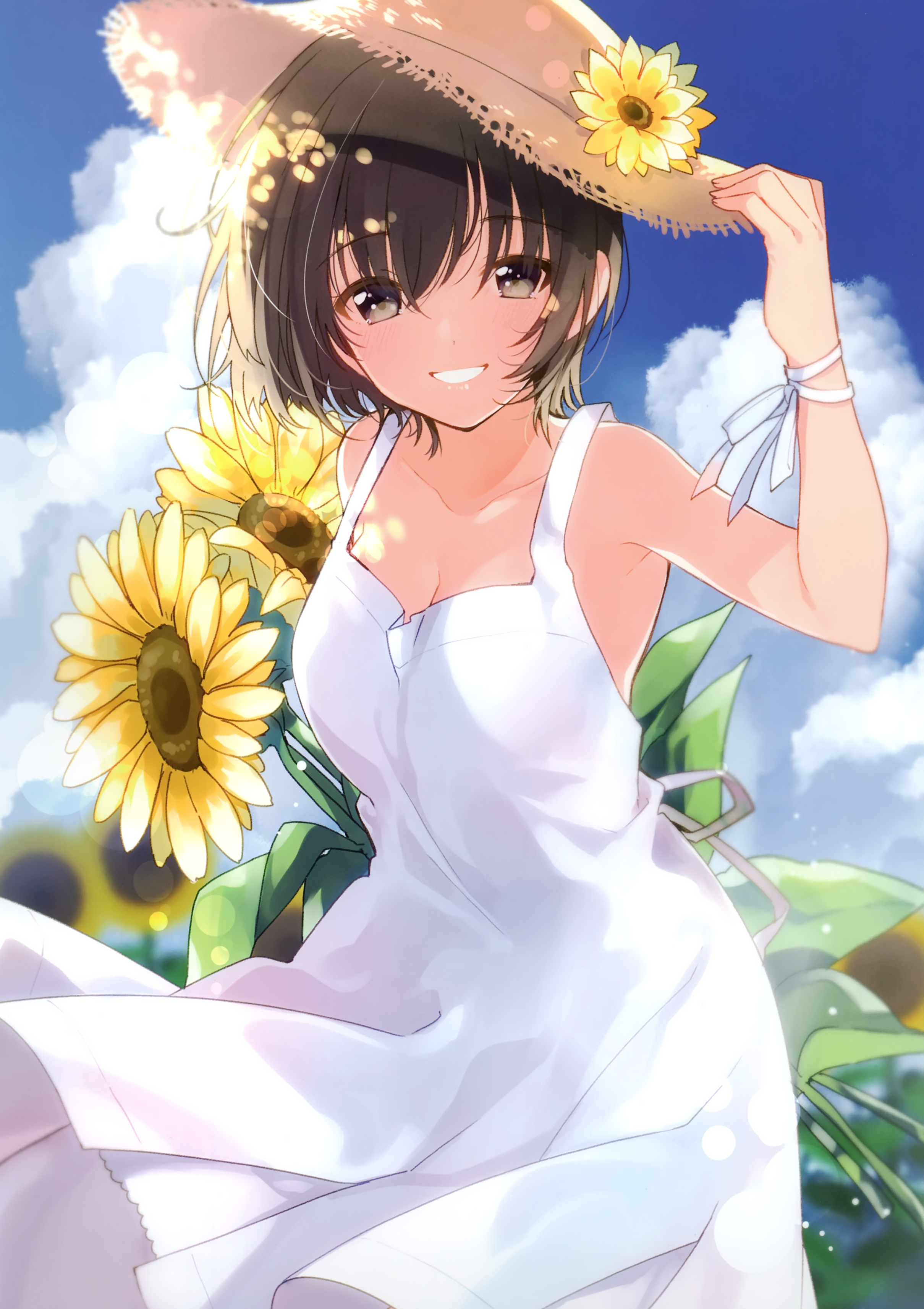 夏日气息的插画——画师うみこ