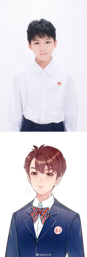 易安中学漫画形象