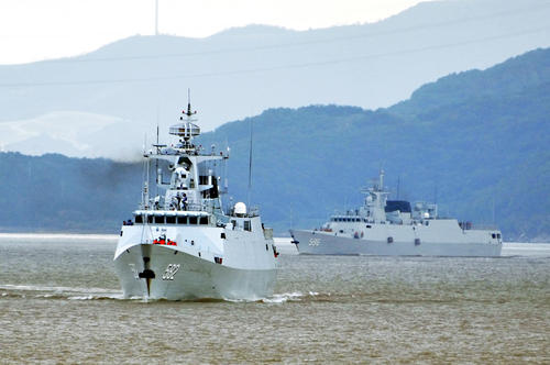 中国海军舰艇数量2020,一图览