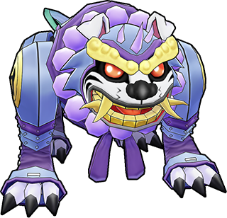 招杜罗兽犬神兽チャツラモンcaturamon