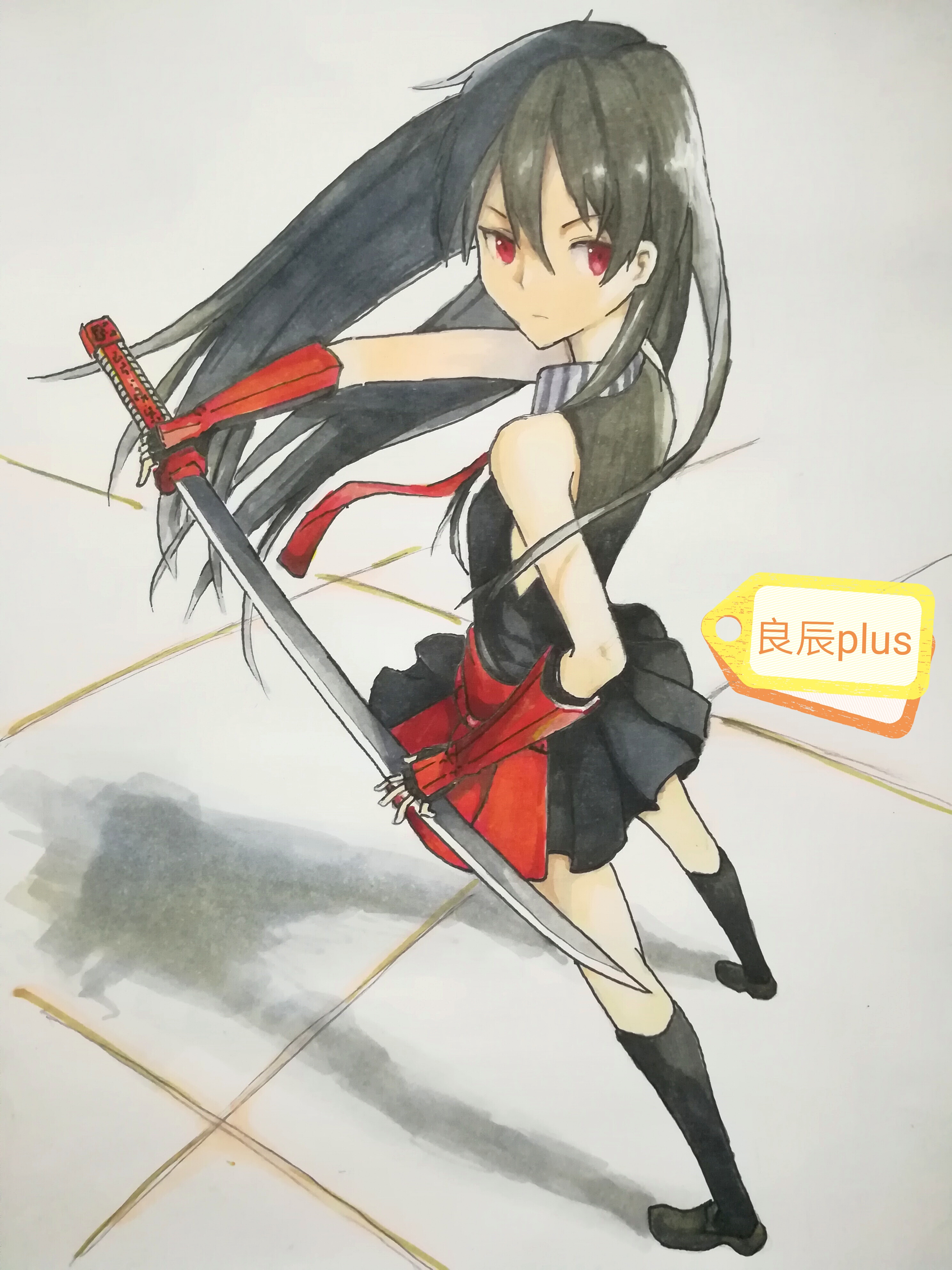 咸鱼的手绘,交个朋友吧