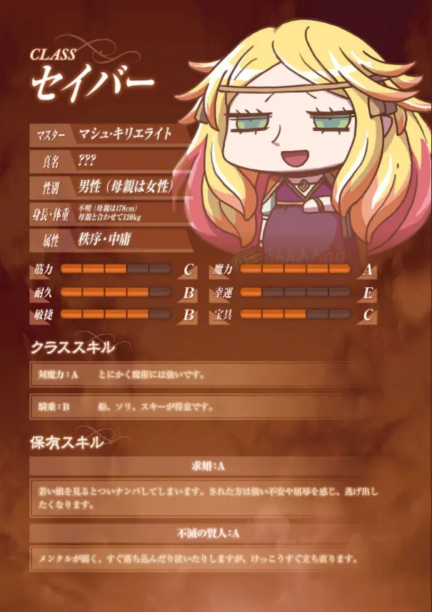 Fgo 官漫从者情报公开 请开始真名看破 哔哩哔哩